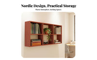 Geometric lattice Shelf Multi-Functional Hanging Rack Space-Saving adaptable Use for Apartment Dwellers, Renters