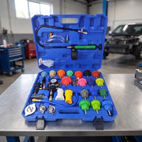 Radiators Pressure Tester Kit Automotive Cooling System Pressure Tester Universal for Mechanics, Home Mechanics, Auto Repair Shop, Garage