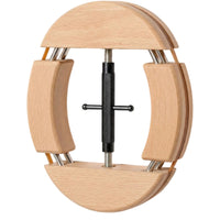 Metal Hardware Wooden Hat Stretcher Screw Style Adjustable Wooden Hat Shaper