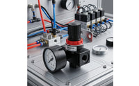 Air Pressure Regulator Adjustable Valve Accurate for Workshop, Mechanics, DIYers