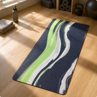 Marbled Exercise Mat Cushioned Support Shock Absorption Exercise Equipment