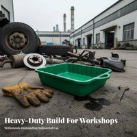 Oil Drain Simple to Clean to Clean Large Capacity Oil Collect Pan Reusable Automotive Drip Tray for Mechanics, Home Mechanics, Auto Repair Shop