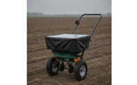 Waterproof Broadcast Spreader Cover with Transparent Window Rectangular Hopper Cover with Clear Window Moisture-Proof Weather-Resistant for Homeowners, Gardeners, Lawn Care, Yard Work, Garden Maintenance