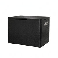 30L Expanded Polypropylene Cooler Box Fitted Lid Insulated Food Box Smooth Textured Rectangular Insulated Container