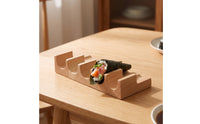 Sushi Holder Multi-Slot Sushi Roll Holder Rectangular for Home Hosts