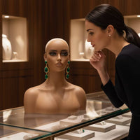 Female Mannequin Head with Shoulders Makeup Mannequin Head with Shoulders Skin-Tone Bust for Cosplayers, Hair Salons, Retail Stores
