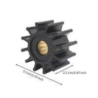 129470-42530 Flexible Impeller Black Splined Impeller