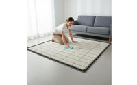 Large Living Room Carpet Waterproof Modern Area Rug Easy to Clean Minimalist Design Rug for Bedroom