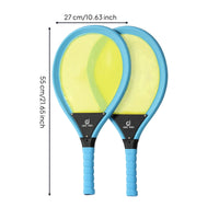 Kids Tennis Racket with Training Balls Antiskid Sports Toy Youngster-Friendly