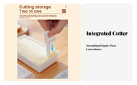 Butter Storage Box with Slicing Tool Exact Portioning Lidded Butter Keeper with Cutting Keeps Fresh Refrigerator Cheese Storage Container
