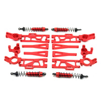 Metal Upgrade Parts Duradero RC Car Parts with Shock Absorbers Shock System Kit Anodized Kit De Amortiguadores RC Ligero
