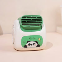 Animal Fan Cute Mini Desk Fan with Brushless Motor Small for Office Workers, Students, Desk, Dorm Room, Bedside Table