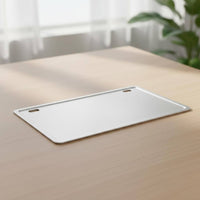 Double Layer Plate Frame Aluminum Alloy Plate Bracket Design Vehicle Accessory for Dealer Display