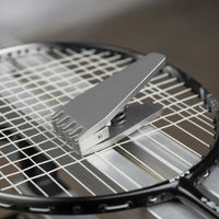 5-Tooth Racket Clamp Firm Grip 5-Prong Stringing Clamp Compact Badminton Stringing Clip for Home Use, Sports Shop
