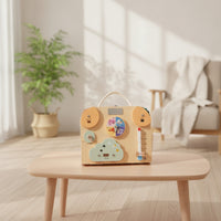 Travel Calendar Board with Accessories Portable Weather Board with Slider Educational Toy Interactive for Preschoolers, Kids, Toddlers, Home, Classroom