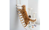 Cat Rope Ladder Climbing and Scratching Durable Sisal for Home Wall