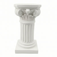 Roman Column Pedestal Classical Roman Column Pedestal Stand Classic Resin Pillar Prop for Wedding Scenes