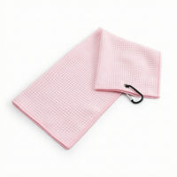 Golf Towel with Carabiner Clip Absorbent Waffle Weave Golf Towel Fast-Drying Portable for Golfers, Outdoor Sports