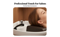 Soft and Comfortable Shampoo Bed Pillow Ergonomic Design Hair Washing Pillow Non-Slip for Beauticians, DIY Users, Barbershop, Spa, Home