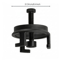 Slim-Line Harmonic Balancer Puller Compact Crankshaft Damper Puller Sturdy Crankshaft Pulley Removal Tool Versatile for DIYers