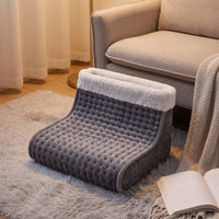 Electric Foot Warmer Heated Foot Enclosure with Washable Lining Soft Appliance for Office Workers, Students, Desk, Home