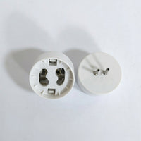 Ceiling Lighting MR16 to GU10 Electrical Adapter, Durable Ceramic Lamp Holder for DIY Lighting, Single Pack Ceramic Base, Lights Ceiling Use