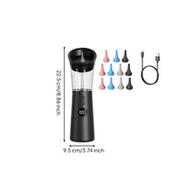 Electric Ear Cleaner Rechargeable Ear Cerumen Removal Kit Waterproof for Family