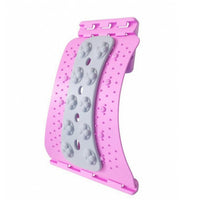 4-Level Adjustment Traction Board Remedial Adjustable Massage Back Stretcher Molded Plastic Curved Back Support Board Textured Surface