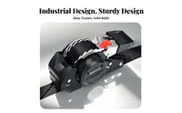 High Strength Automatic Tie-down Easy Release Button Automatic Tie down Strap Tangle-Effortless for Movers, Boaters, Trailers