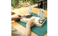 Miniature Landscape Kit Realistic Micro Landscape Decoration Easy to Use Miniature Shrubs for Hobbyists, Diorama Making, Desk Display