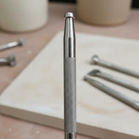 20 Pieces Ceramic Stamping Tool Set Decorative Pattern Pottery Embossing Tool Ergonomic   Supply for Craft Workshop