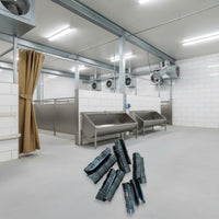 Easy Installation Livestock Barn Curtain Hoist Heavy Duty Hand Crank Winch Kit Cast Iron Construction for Farmers, Farm