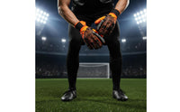 Football Mittens Stitching Padded Goalkeeper Gloves Professional-Grade Performance Sports Gear for Adults, Football Match