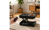 Adjustable Pet Feeder with Remote Control Elevated Electric Pet Feeding Station Ergonomic Elevated Dog Bowl Stand for Dogs, Cats