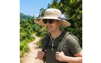 Solar Fan Hat Rechargeable Cooling Fan Hat Hands-Unrestricted for Anglers