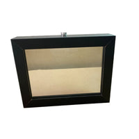 Wooden Backrooms Abyss Mirror Photo Frame with Light