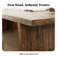 Long floor-low-level Coffee Table sturdy Wood Construction Japanese beverage Table low-height Living Room Furniture for Adults, Floor Seating, Balcony, Small areas
