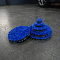 5-Inch Polishing Pad and Microfiber Car Detailing Pads, Soft Polishing Cloth for Waxing, Reusable Automatic Buffing Tool 1-Pack