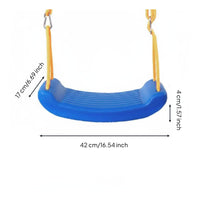 Sturdy Board Swing Heavy Duty Curved Swing Seat Easy to Install Hanging Swing Chair Chair Comfortable for Backyard