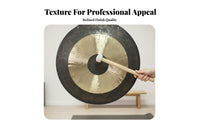 Professional Grade Two-Tone Chau Gong Long vibration Percussion Instrument Soothing Sound House Decoration handmade for Meditation Practitioners, Musicians, Home Decor lovers