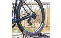 Scratch-Resistant Wooden Bike Stand Curved Wooden Bike Rack Indoor Bike Storage Rack Long-Lasting for Garage
