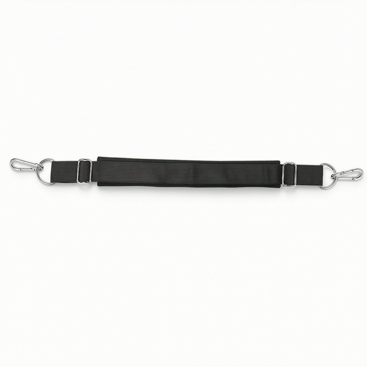 Wide Double-Loop Stretching Strap Woven Stretching Strap with Metal Clips Comfortable Versatile for Yogis