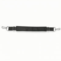 Wide Double-Loop Stretching Strap Woven Stretching Strap with Metal Clips Comfortable Versatile for Yogis