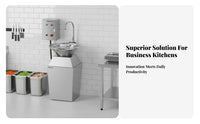 Commercial Dishwasher High Efficiency Automatic Warewasher Quick Cleaning Ing Cycle Hood Type Dishwasher for Restaurant Owners, Cafeteria Managers