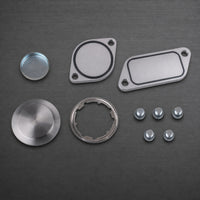 Aluminum Alloy EGR Plug Kit Machined EGR Delete Kit for Mechanics, Engine Repair
