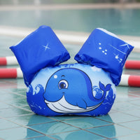 Kids Arm Band Swim Vest Lightweight Chest Float with Arm Bands Comfortable Soft Material Buoyancy Aid Vest for Beginners, Young Children