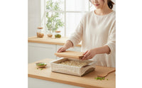 Tofu Form with Pressing Cover Rust-Resistant Tofu Molding Box Heavy Duty Paneer Press for Vegetarians, Kitchen
