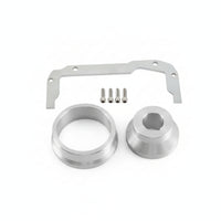 Precision-Machined Engine Alignment Tool Kit Silver-Finished Alignment Plate with Bolts Accurate Corrosion-Resistant for Garage