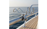 Boat Fishing Rod Holder Saltwater Safe Boat Rod Holder Heavy Duty Stainless Steel Fishing Pole Stand Easy Installation for Anglers, Boaters, Yacht