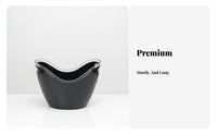 8L Drink Container with Handles Food Grade Material Double Insulated Party Tub Double Walled Party Tub Safe Rolled Rim